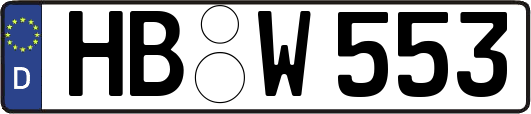 HB-W553