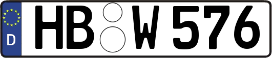 HB-W576