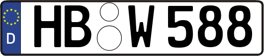 HB-W588