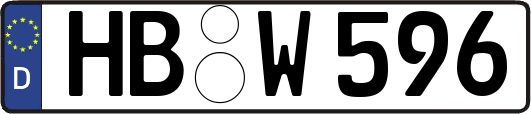 HB-W596