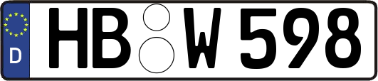 HB-W598