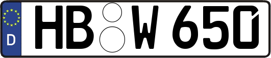 HB-W650
