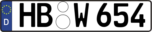 HB-W654