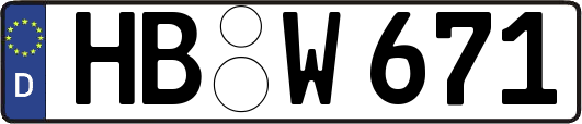 HB-W671