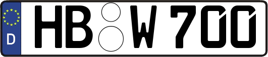 HB-W700