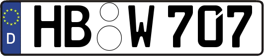 HB-W707