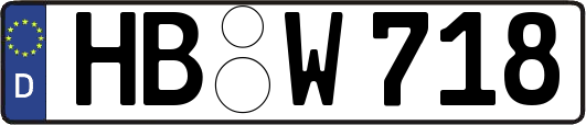 HB-W718