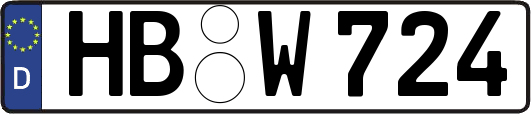 HB-W724