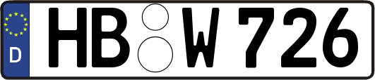 HB-W726