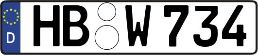 HB-W734