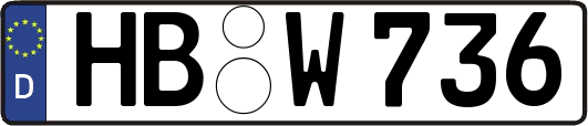 HB-W736