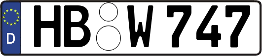 HB-W747