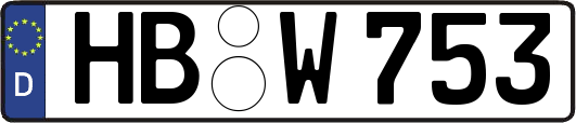 HB-W753