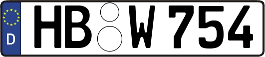 HB-W754
