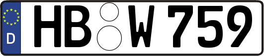 HB-W759