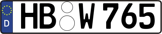 HB-W765