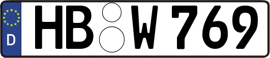 HB-W769