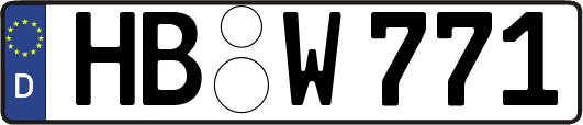 HB-W771