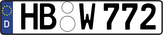 HB-W772