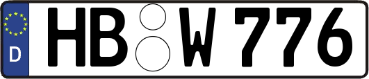 HB-W776
