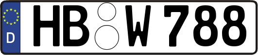HB-W788