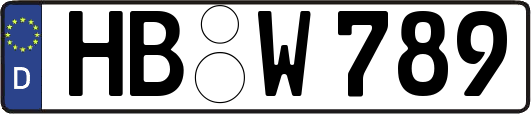 HB-W789