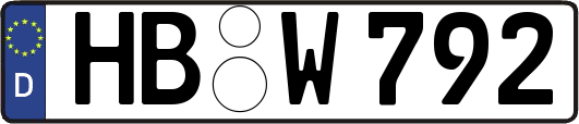 HB-W792