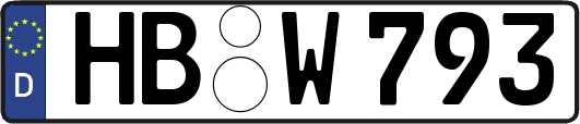 HB-W793