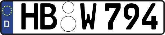 HB-W794