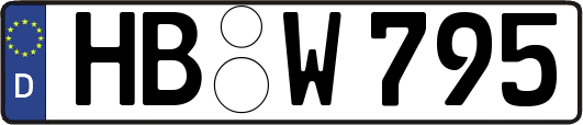 HB-W795