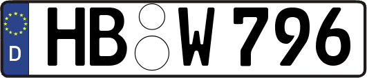 HB-W796