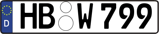 HB-W799