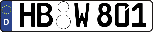 HB-W801