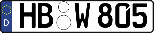 HB-W805