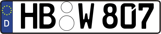 HB-W807