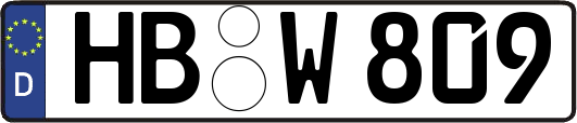 HB-W809