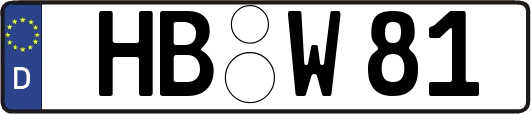 HB-W81