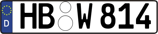 HB-W814