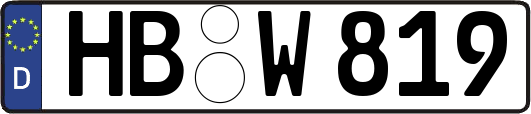 HB-W819