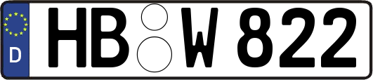HB-W822