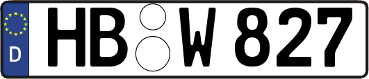 HB-W827