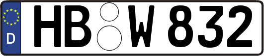 HB-W832