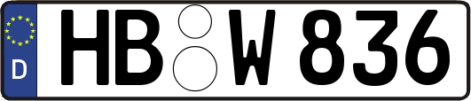 HB-W836