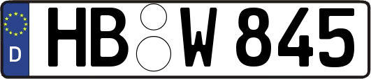 HB-W845