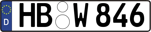 HB-W846
