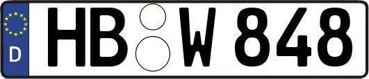 HB-W848
