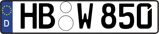 HB-W850