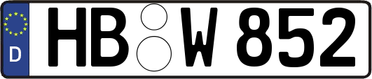 HB-W852