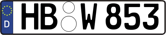 HB-W853