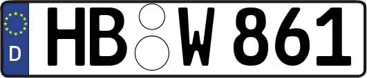 HB-W861